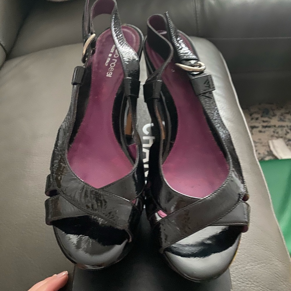 Sergio Rossi platform shoes